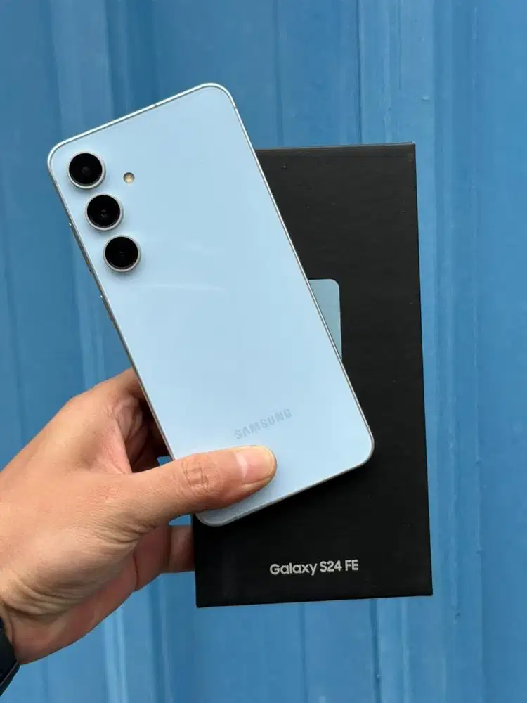 MULUS Samsung S24 Fe 8/256GB Sein Resmi Fullset Normal