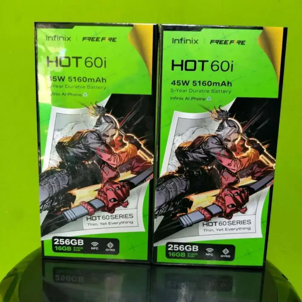 INFINIX HOT 60i 8/256GB GARANSI RESMI 1 TAHUN