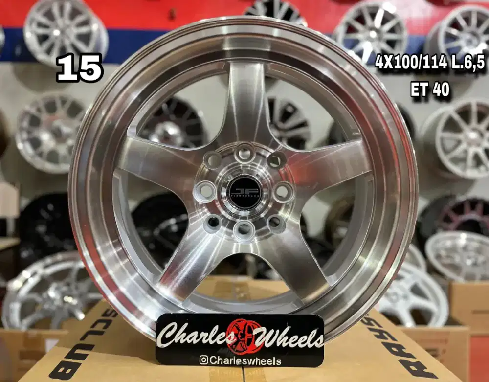 VELG ADVAN GT RING 15 JF LUXURY