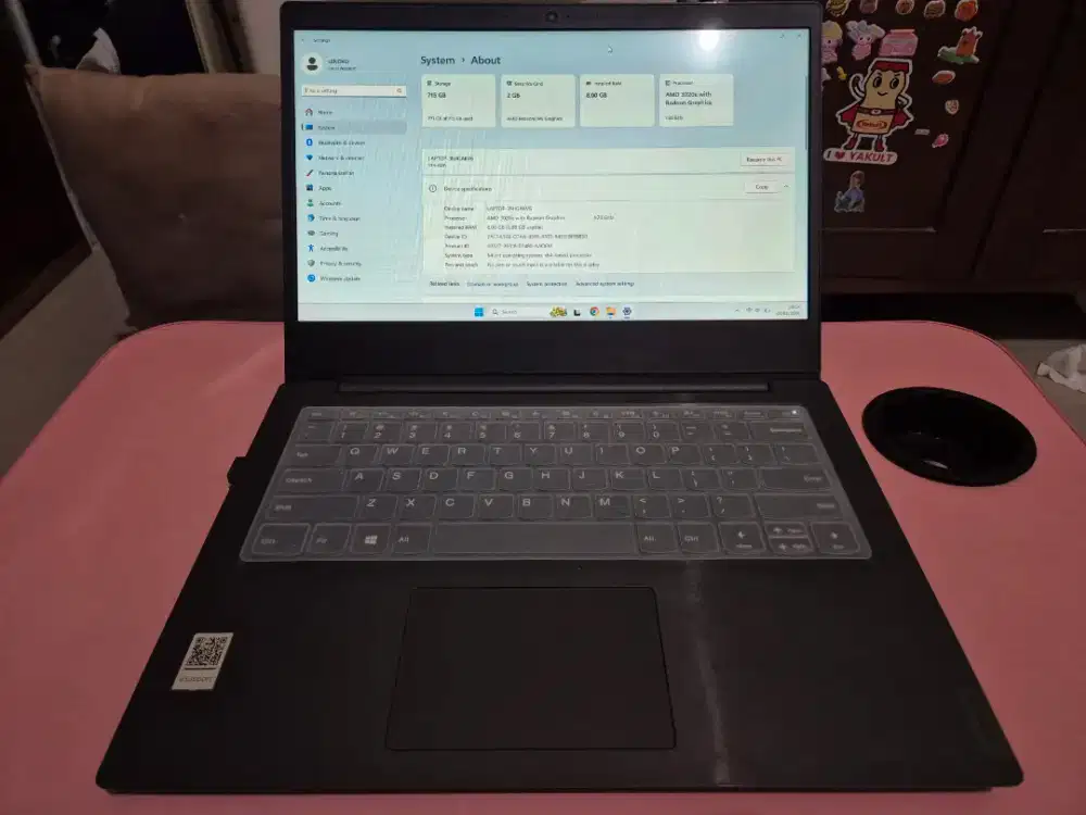Lenovo V14 ADA amd athlon