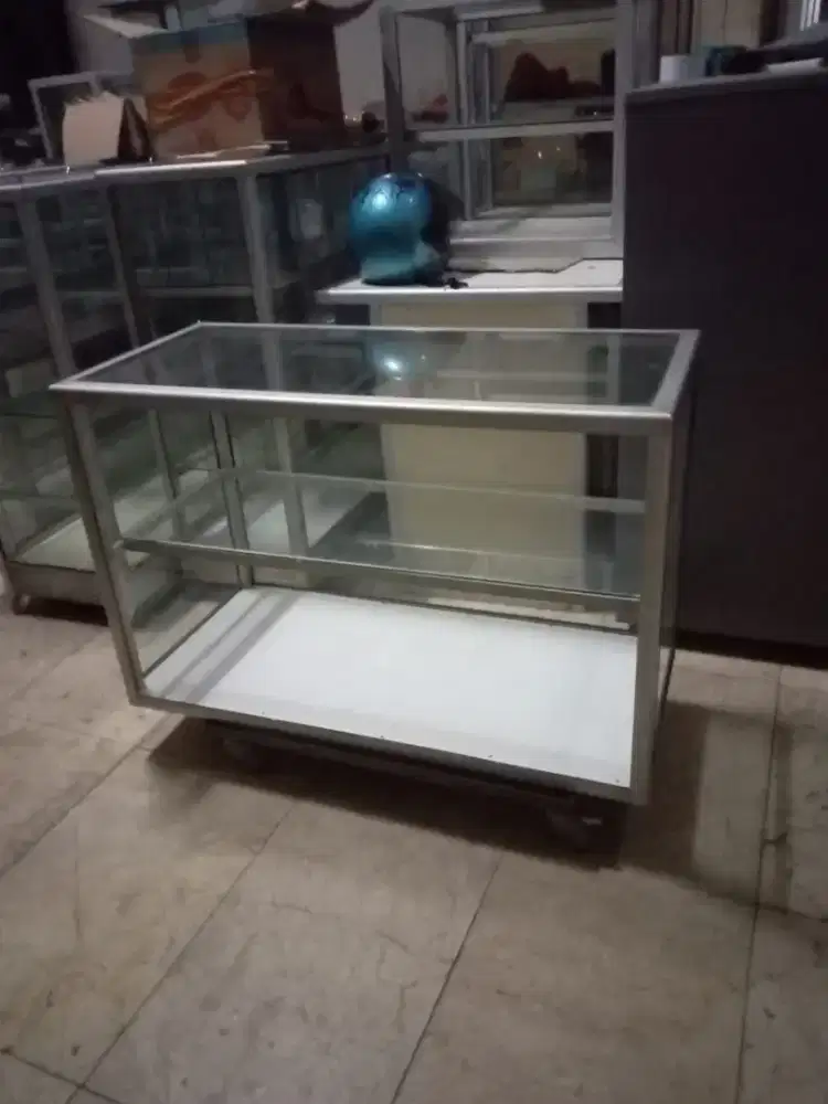 Etalase warteg  ukuran 1 meter