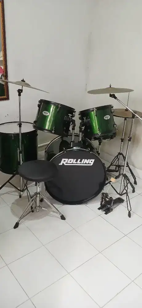 Drum rolling JB series plus cymbal