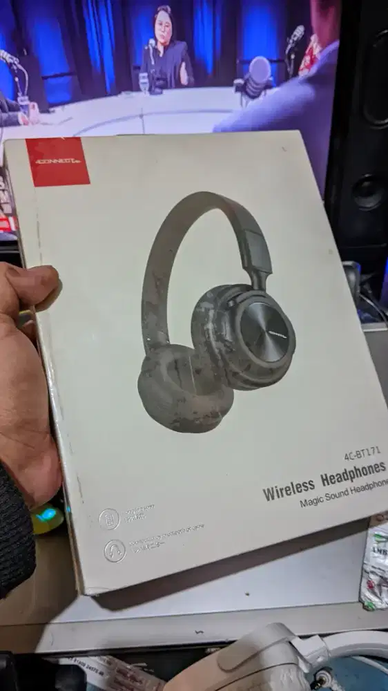 4Connect Wireless Headphone (Masih Segel)