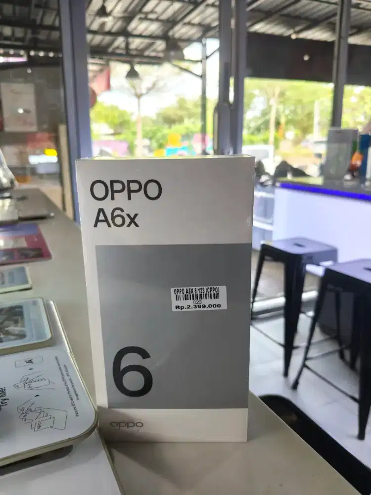 Oppo A6x 6/128 garansi resmi 1tahun Atlantis dahsyat