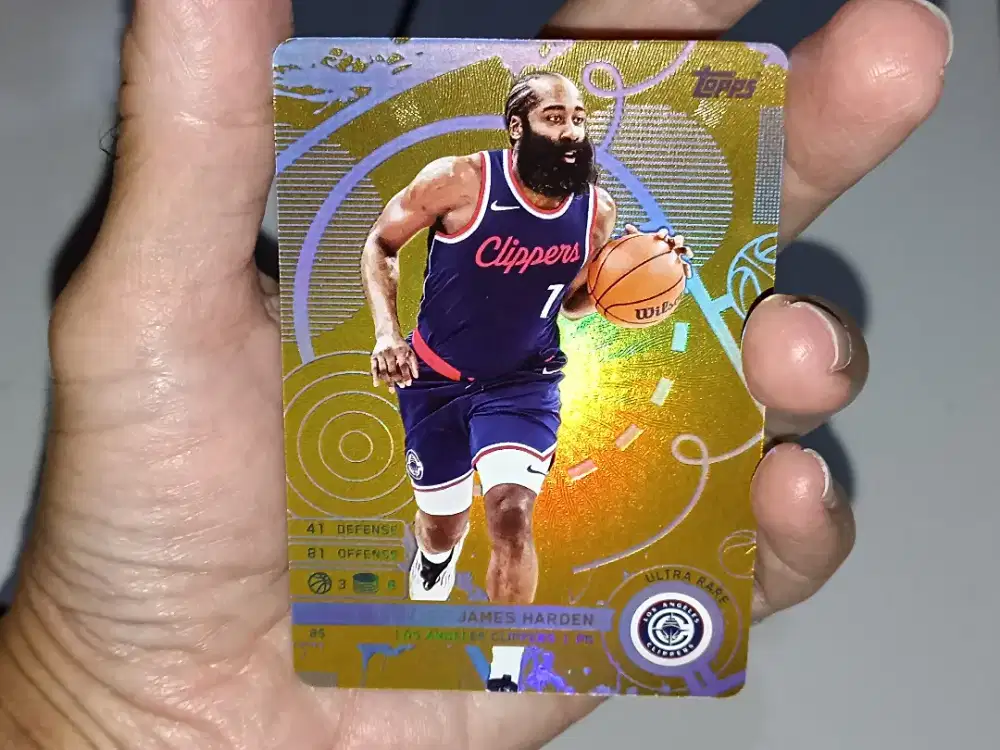 Kartu Basket Ultra Rare James Harden Original
