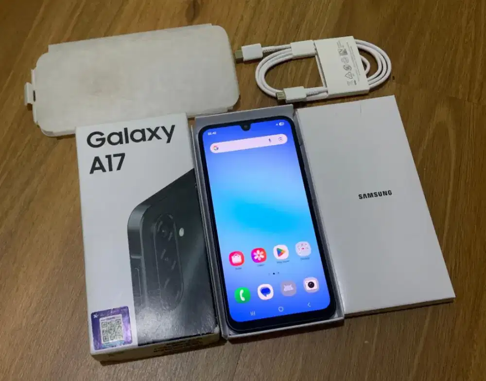 SAMSUNG A17 8/128 FULLSET ORI JUAL CEPAT