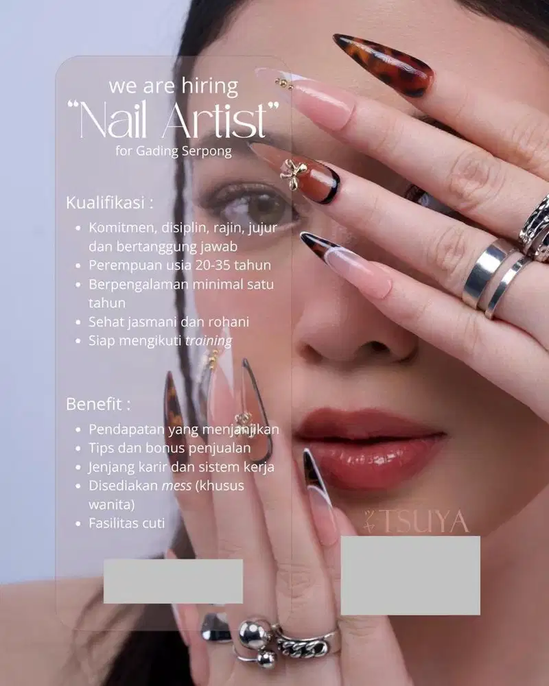 LOWONGAN KERJA TERAPIS NAIL ART