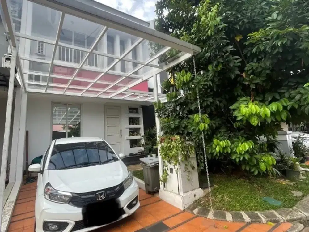 Rumah semifurnish disewakan di cluster topas PHG