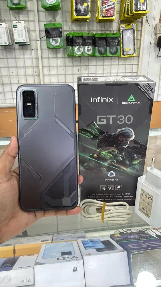 INFINIX GT 30 RAM 16/256 FULLSET BERGARANSI SPEK GAMING TT AJUKAN