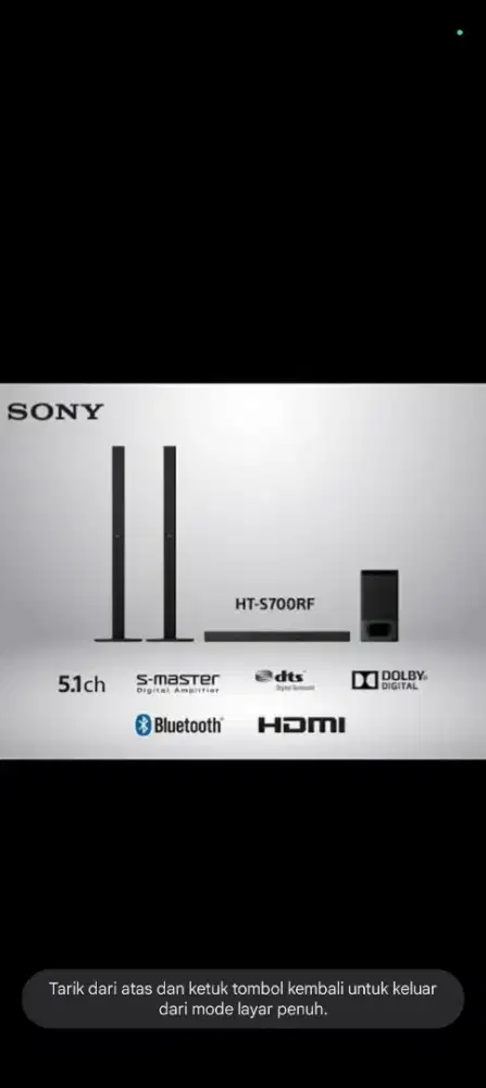 Sound Home Theater Sony