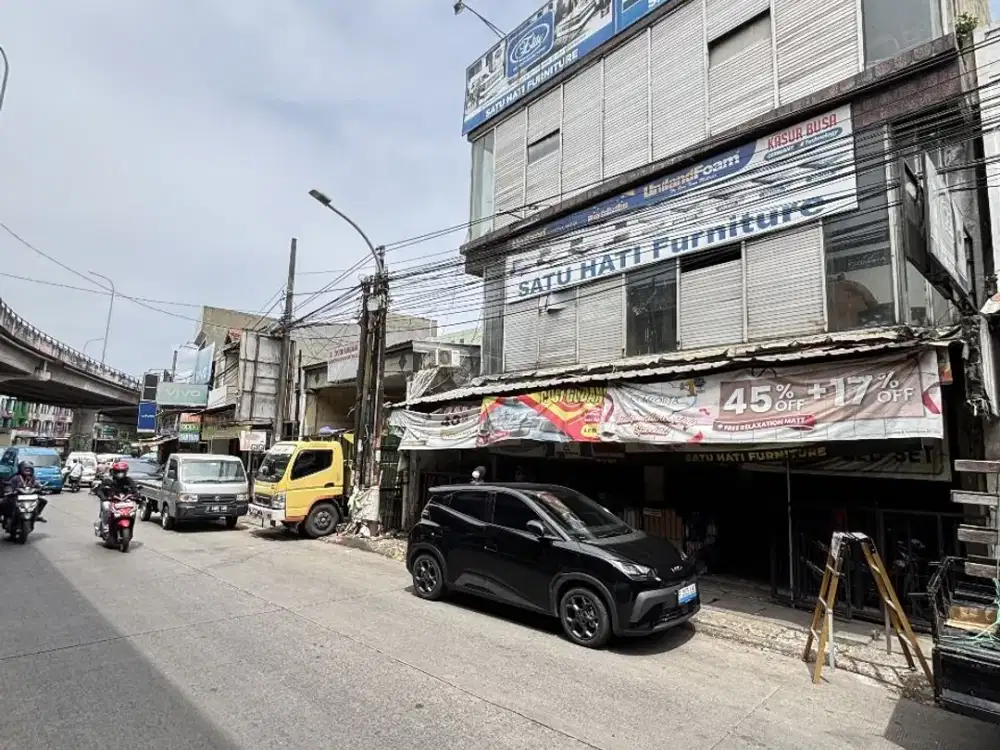 Wow Ruko 3 Lantai Super Besar, Ciputat Tengah Pasar, Jalan Raya Dewi Sartika Bintaro Jakarta