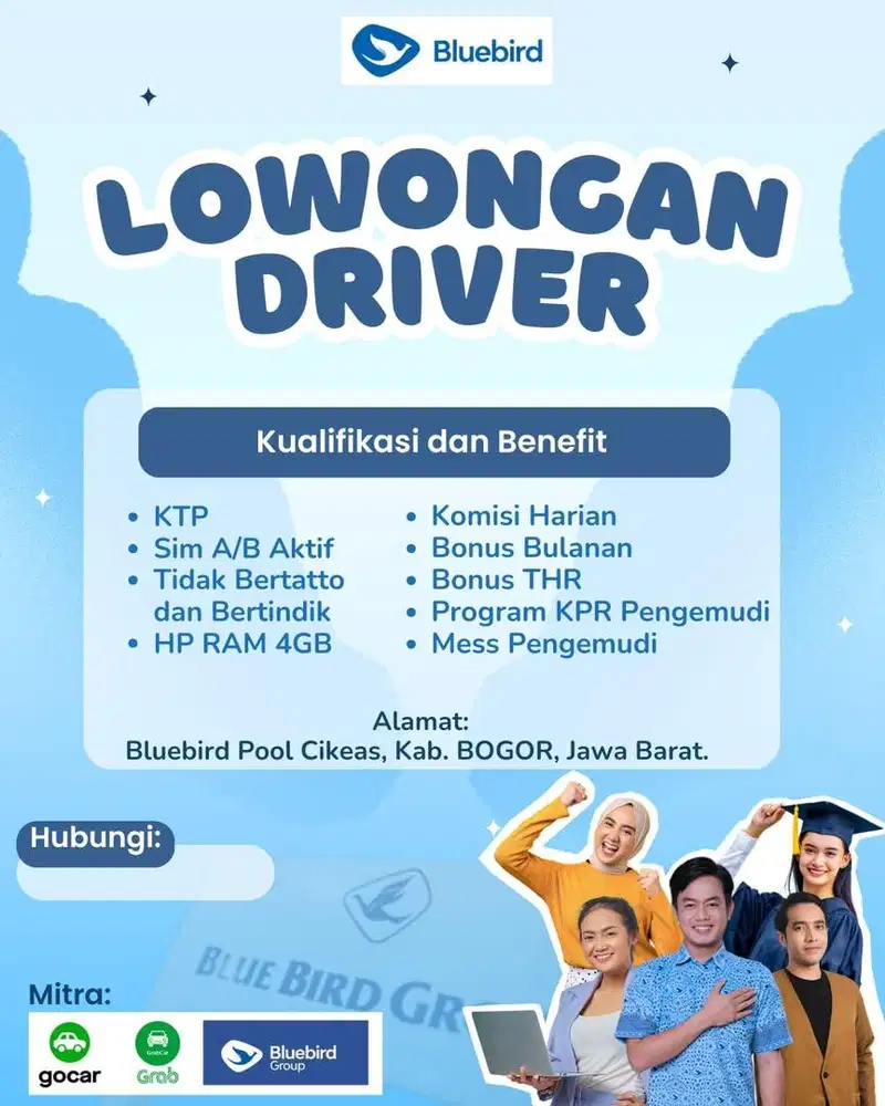 DIBUTUHKAN SEGERA DRIVER