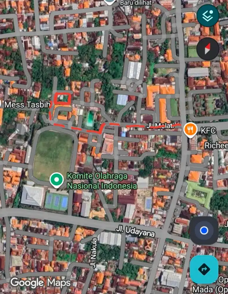 Tanah di pusat kota singaraja dekat SMA 4