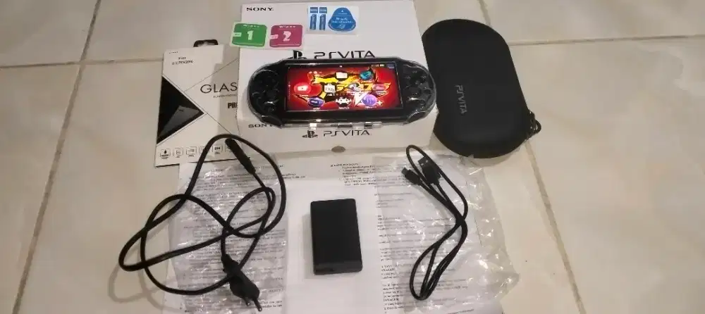 PS Vita Slim Fullset 64GB Fullgames PSP PSvita NintendoKlasik SEGASNES