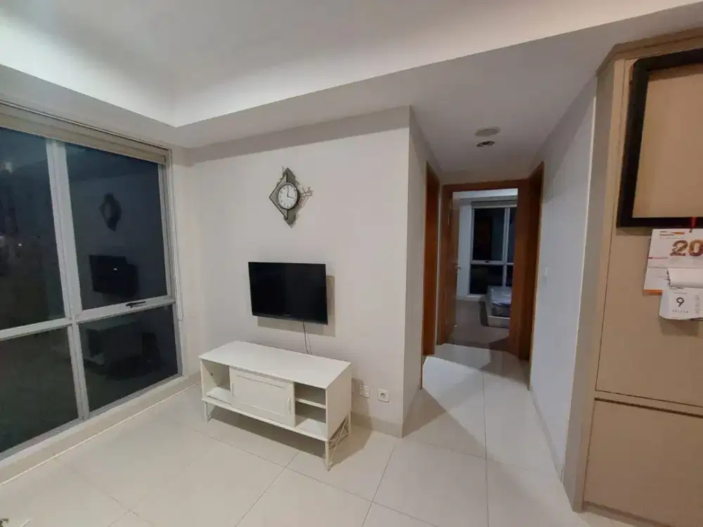 Disewa Apartemen The Mansion Kemayoran Twr Emerald Uku 52 M2 Lt 26 Furnished Siap Huni
