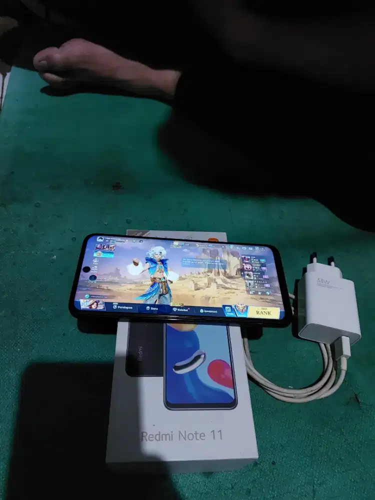 Di jual cepat redmi note 11 RAM 6GB/128 Fullset
