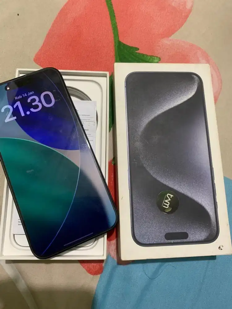 15 pm 512 IBOX  Blue Titanium langka