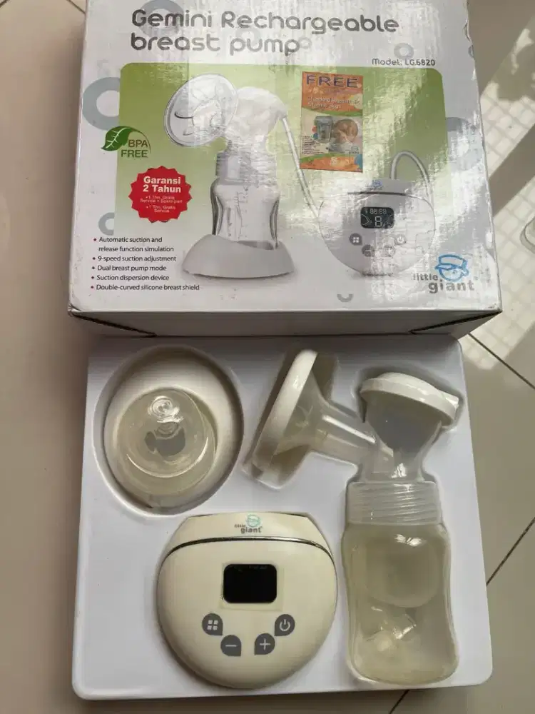 Pumping little Giant normal busui menyusui bayi