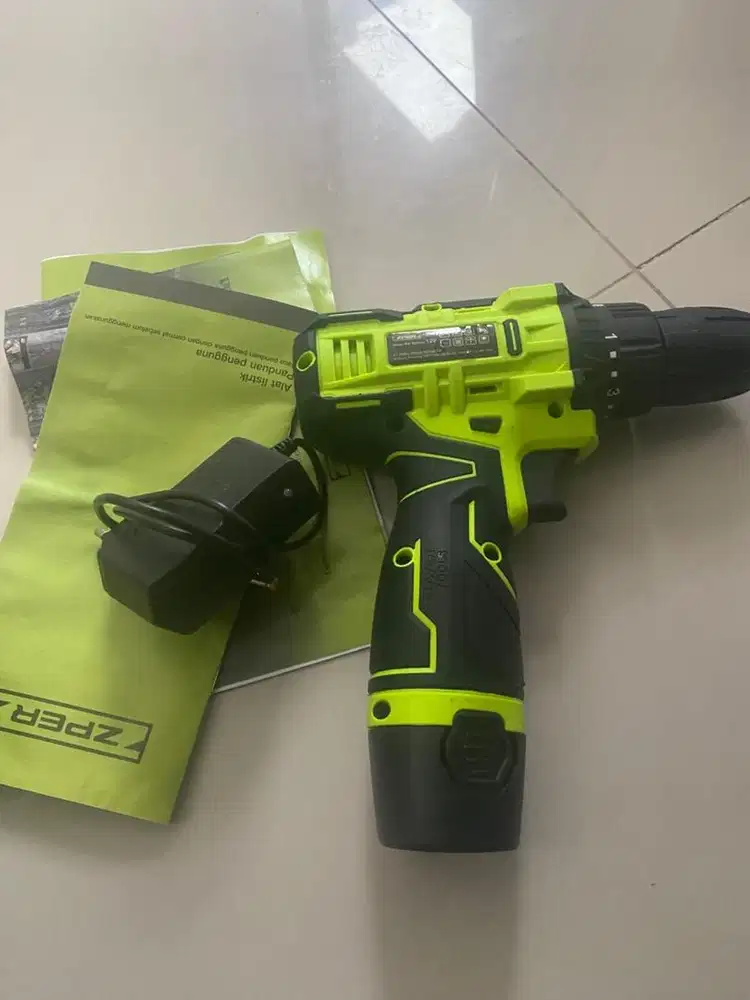 BOR LISTRIK CORDLESS DRILL ZPER