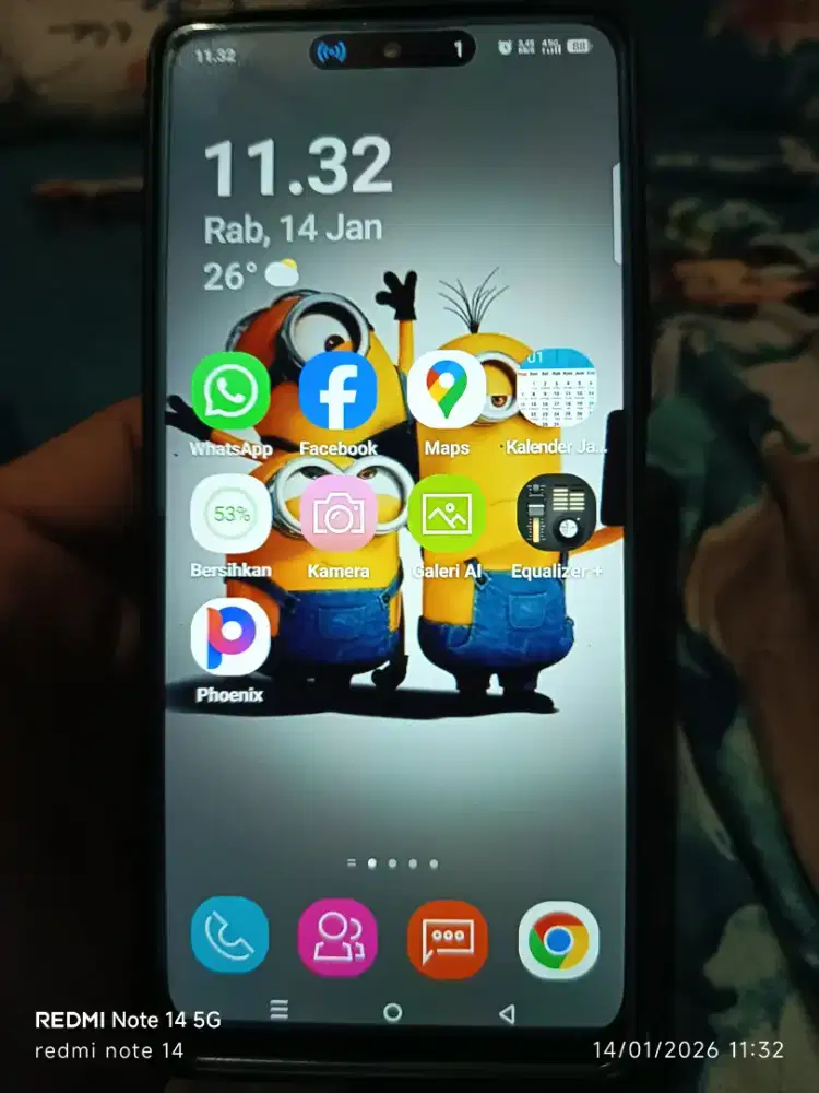 Inifinix note 40 apa adanya