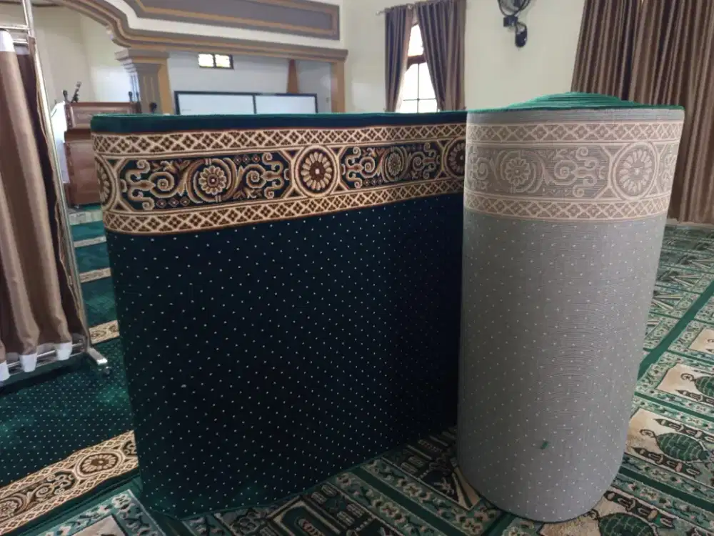 Ambal Sajadah Karpet Masjid Termurah. Tersedia Lokal maupun Impor