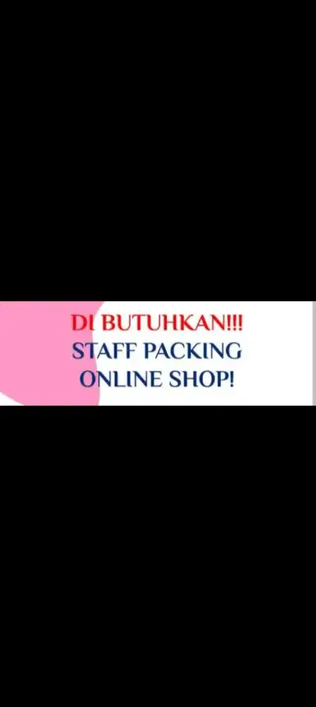 Loker Packing Paket Olshop
