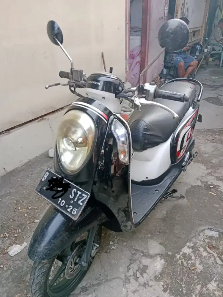 Scoopy 2015 starter halus