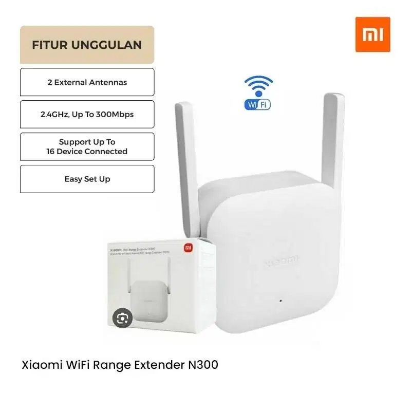 Xiaomi WiFi Extender Pro WiFi Amplifier Repeated Pro 300MBPS