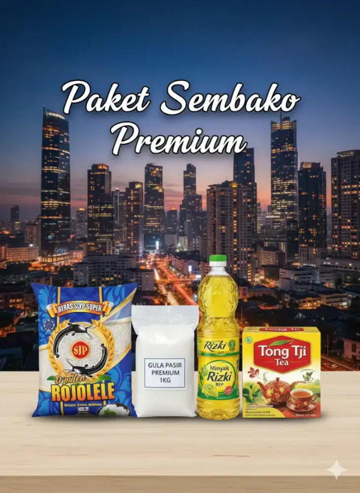 Parcel sembako terlaris