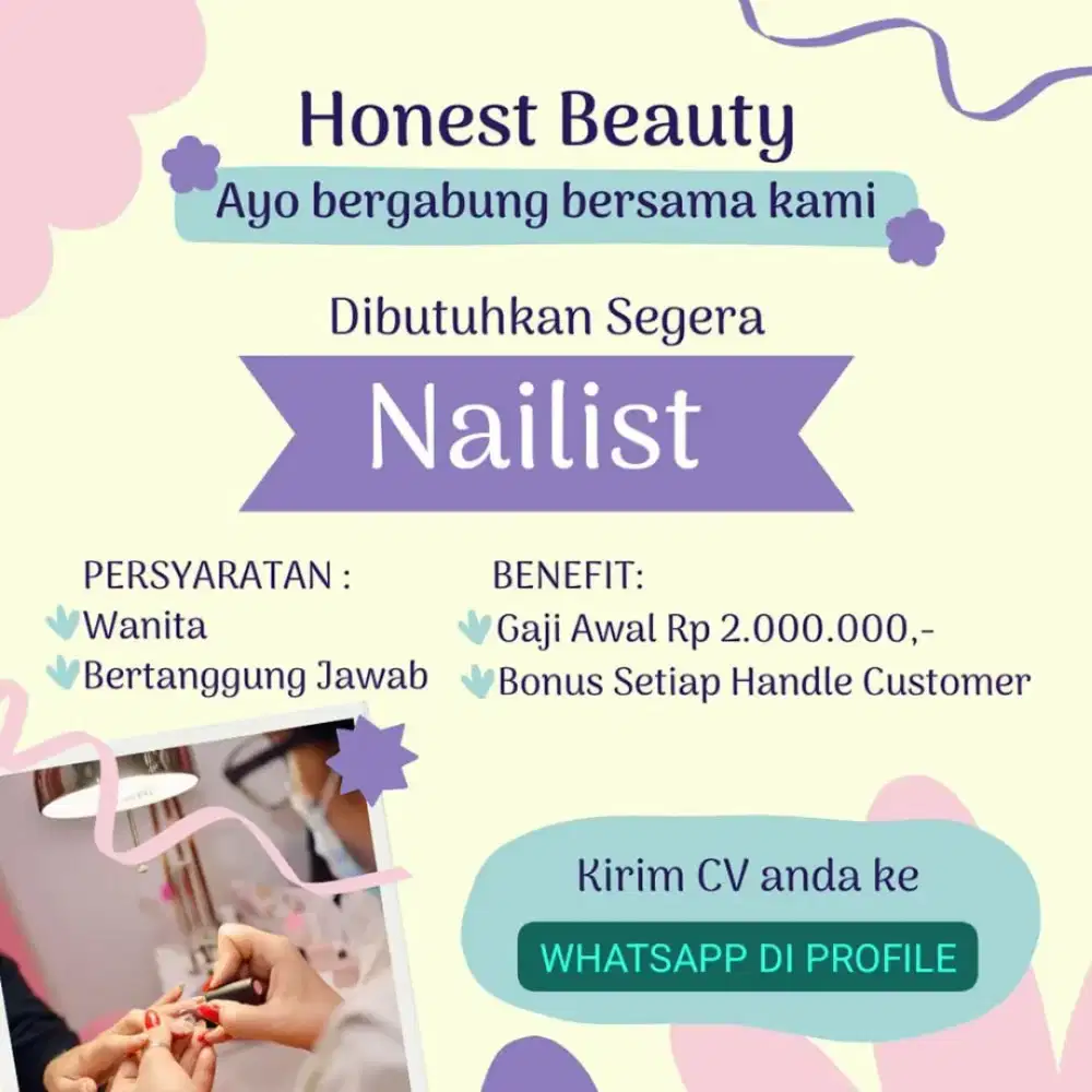 Lowongan Kerja DIBUTUHKAN KARYAWATI