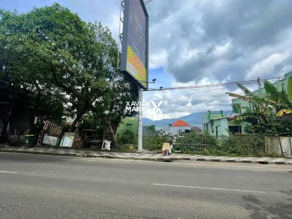 Tanah Potensional Bisnis di Jalan Raya Suropati Batu