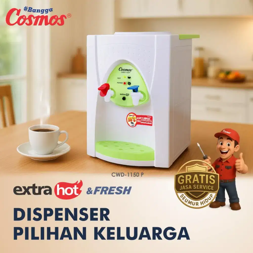 Dispenser Hot, Extra Hot & Fresh Cosmos CWD-1150 P