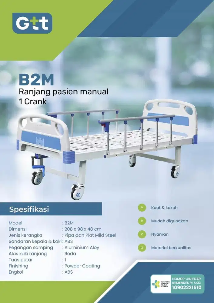 B2M gtt 1 crank manual