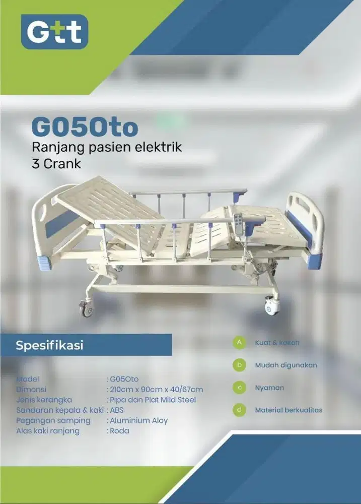 G050T0 3 crank elektrik gtt