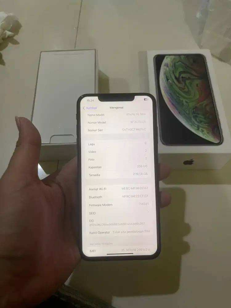 iphone xs max 256gb ex inter