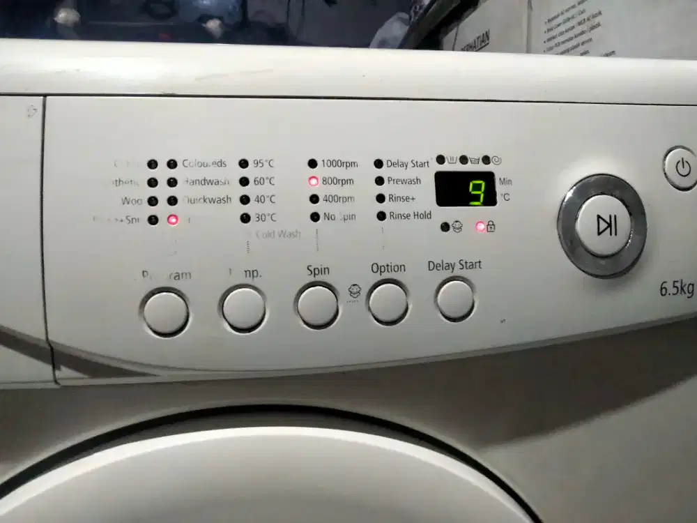 Mesin cuci front loading Samsung 6.5 kilo normal