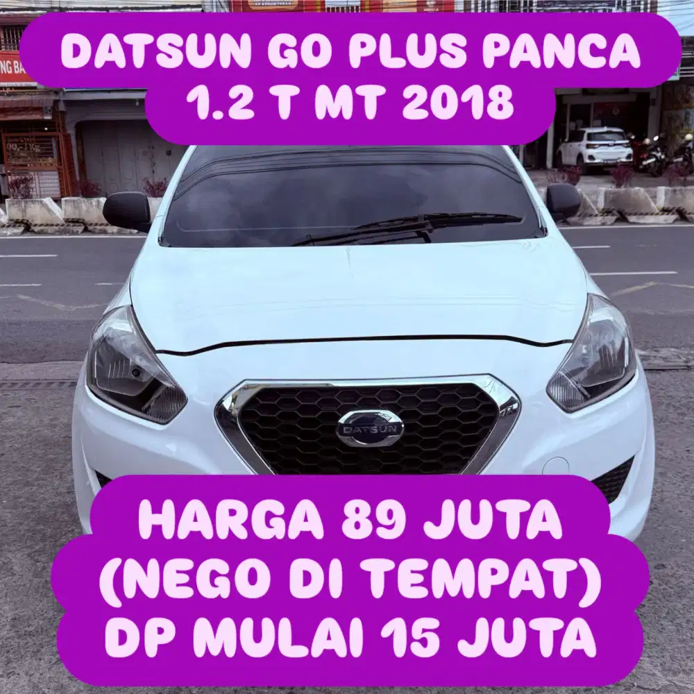 DATSUN GO PLUS PANCA 1.2 T MT 2018 DP 15 JUTA