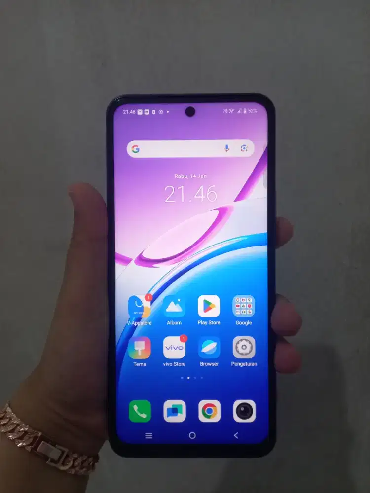 Vivo Y21d fullset second like new