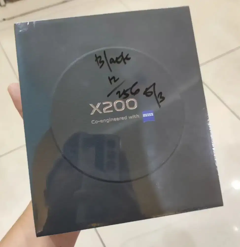VIVO X200 12GB+256GB Black BNIB Garansi Resmi Indonesia