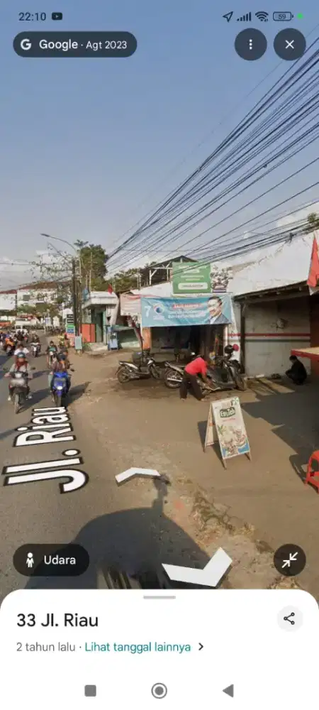 Tanah+Bangunan Jalan Raya Kampus