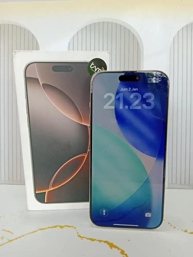 Iphone 16 promax ibox Storage:256gb Bh:96% cc 285x