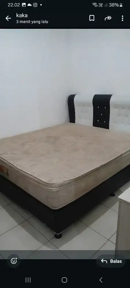 spring bed tempat tidur