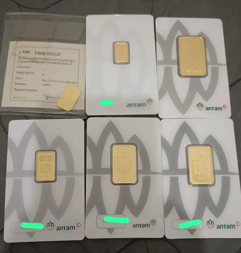 Jual Logam mulia LM emas antam 30 gram