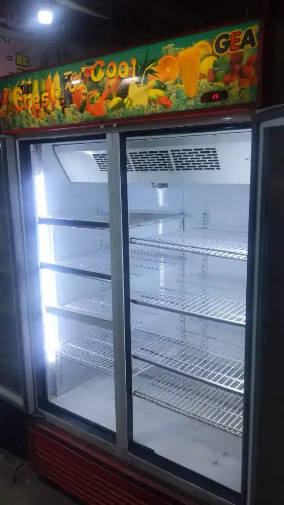 Showcase Sanken 2 pintu