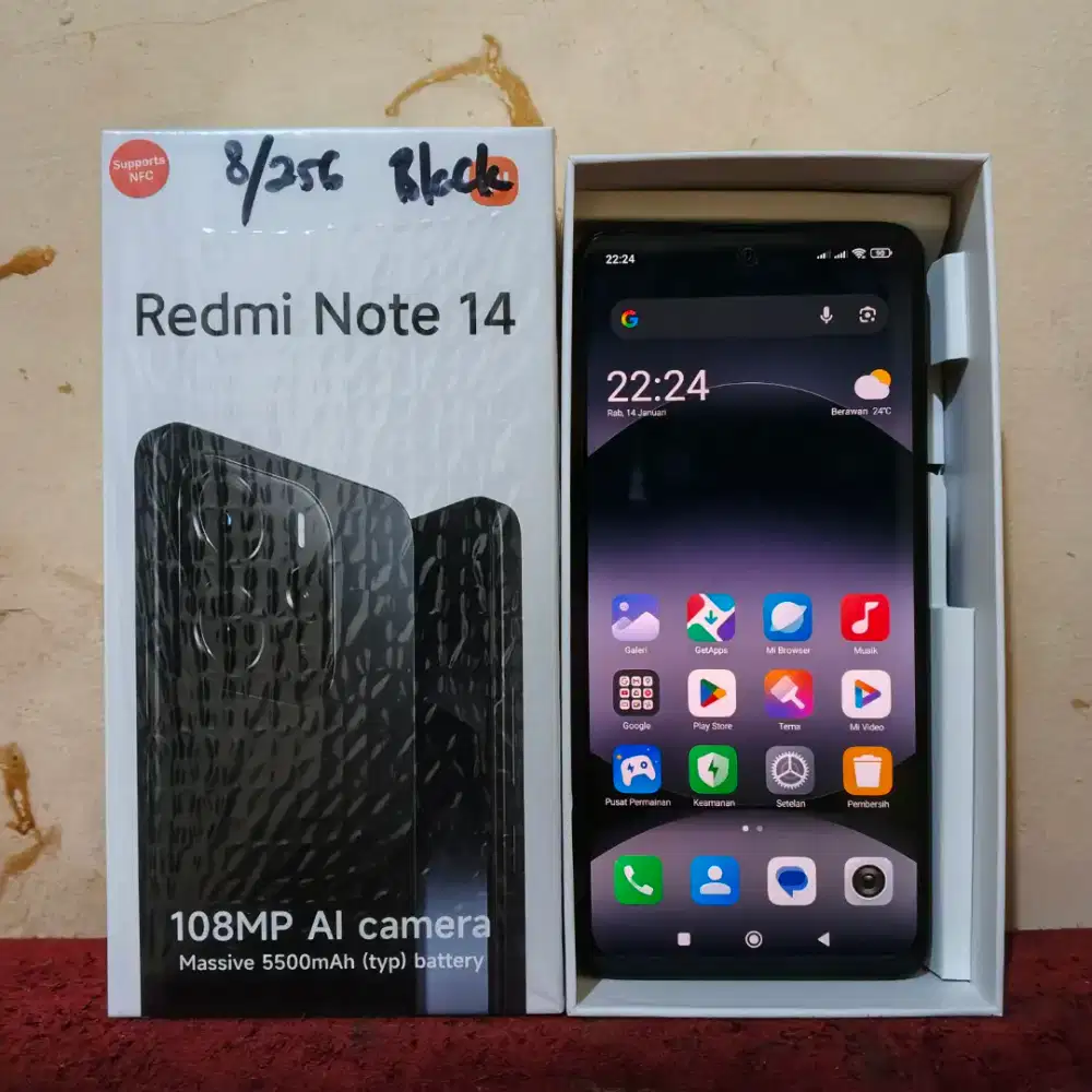 Redmi Note 14 8+8/256 Fullset
