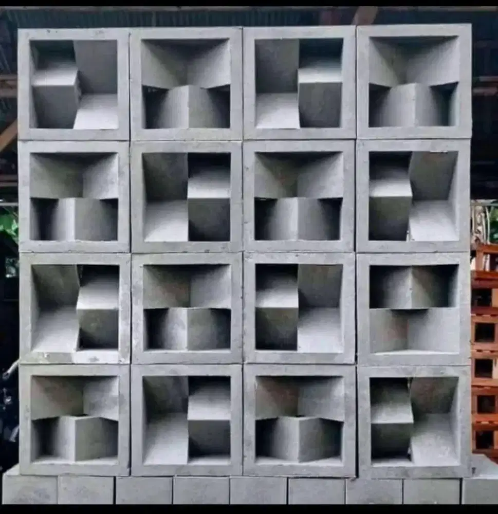 Roster beton minimalis