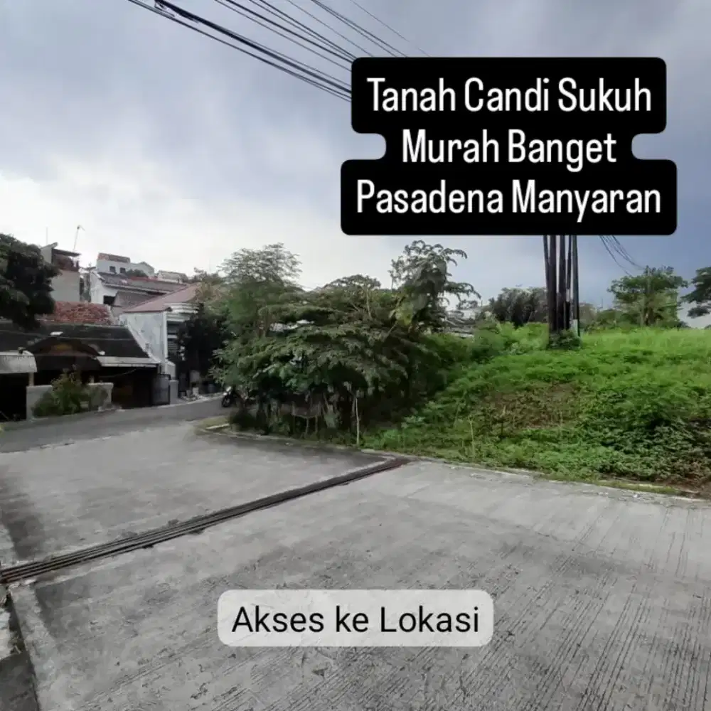 Tanah Keberuntungan dekat Manyaran Krapyak Ngaliyan