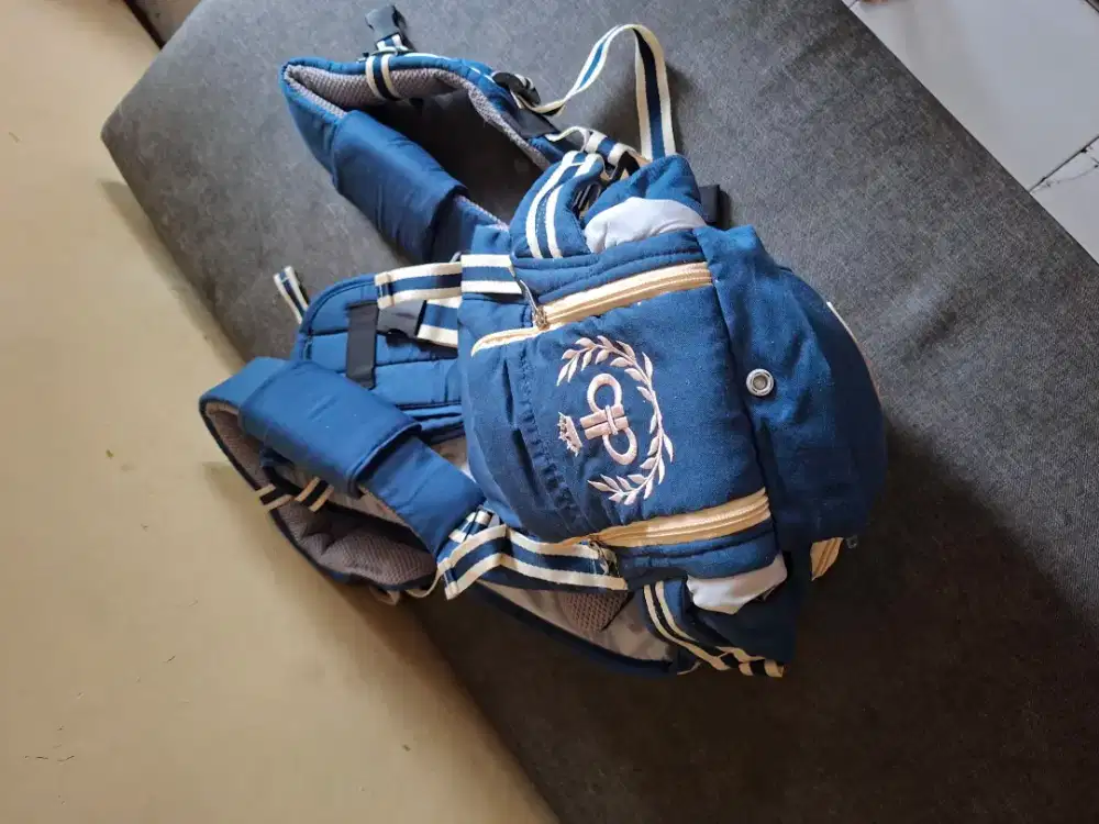 Gendongan hipset, stroler, diaper bag