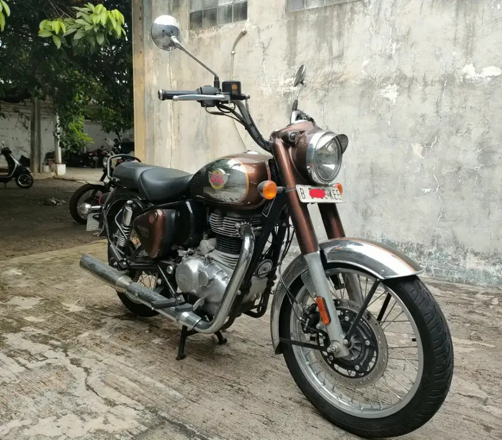 Bs Kredit/TT Royal Enfield Meteor 350 Classic Chrome Bronze Hunter