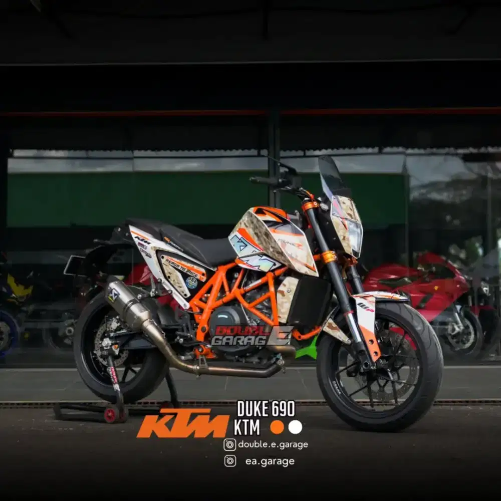 KTM DUKE R 690 690CC ORANGE pemakaian 2026